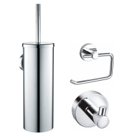 Набор аксессуаров Wonzon & Woghand WW-8100-CR хром глянцевый