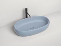 Накладная раковина Salini Luce 110721M 40 см белая матовая