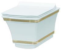 Унитаз подвесной Boheme Hermitage 951-G белый