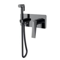 Гигиеническая лейка Boheme Venturo 377-SGM вороненая сталь