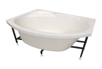 Ванна акриловая Radomir Монти 150x105 L 2-01-0-1-1-213 угловая c каркасом