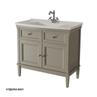 Тумба с раковиной Caprigo Jardin 10413 90 см напольная (дерево, эмаль)