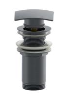 Донный клапан для раковины Wonzon & Woghand WW-88SS08-BGM темный графит брашированный
