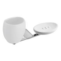 Мыльница Webert Aria AI501101015 хром глянцевая