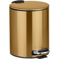 Ведро для мусора Bemeta Sablo 160315010 золото матовое с лифтом
