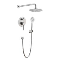 Душевой комплект со смесителем Voda Vessel VSL Set_3in1 хром глянцевый встраиваемый