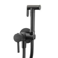 Смеситель гигиенический Webert Sax Evolution SE870303560 черный матовый с внутренней частью