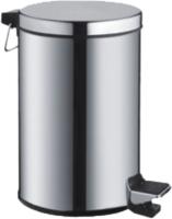 Ведро для мусора Haiba HB701 хром с крышкой