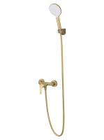 Смеситель для душа Wonzon & Woghand WW-4540-BG золото брашированный с гарнитуром