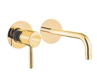 Встраиваемый смеситель для раковины Webert Rimini RI830606794 золото матовый