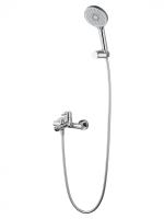 Смеситель для ванны Wonzon & Woghand Solo WW-639032-1-CR хром глянцевый с душевым гарнитуром