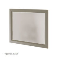 Зеркало Caprigo Jardin 100x115 10432 (дерево, эмаль)