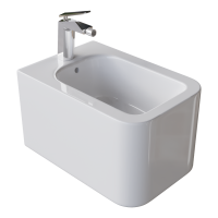 Биде Boheme Mane 970-BDT-W подвесное белый глянцевый