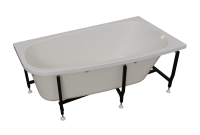 Ванна акриловая Radomir Рона 150x80 R 1-01-0-2-1-342 c каркасом