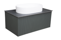 Тумба под раковину LaFenice Terra FNC-01-TER-G-80 75 см серая матовая