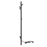 Полотенцесушитель электрический Bemeta 704151010 черный матовый 30W