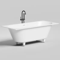 Ванна из литьевого камня Salini Ornella Axis Kit 190x90 103512G белая глянцевая встраиваемая