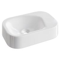 Накладная раковина Boheme Colibri 50 см 902-W белая глянцевая