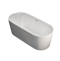 Ванна акриловая Riho Modesty 170x75 B090005220 черная матовая отдельно стоящая