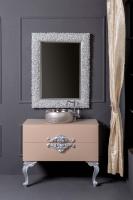 Зеркало Armadi Art Rose 100x80 540 серебро