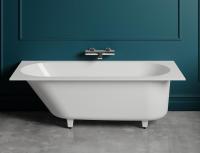 Ванна из искусственного камня Salini Ornella Kit 180x80 102422M белая матовая встраиваемая