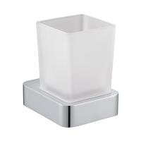 Стакан для зубных щеток Wonzon & Woghand WW-9521 хром глянцевый с держателем