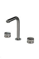 Встраиваемый смеситель Boheme Prestige 152-GM-PR вороненая сталь