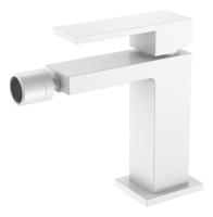 Смеситель для биде Boheme Qubic 476-MW белый