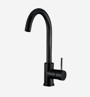 Смеситель для кухонной мойки Webert Yen YN920302560 черный матовый