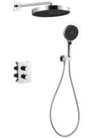 Душевой комплект со смесителем Esko 6in1 TH хром встраиваемый