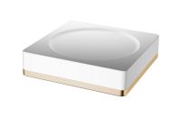 Мыльница Boheme 10960-W-G белая матовая