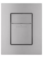 Кнопка смыва Wonzon & Woghand WW-IB256-BGM темный графит брашированный пневматическая