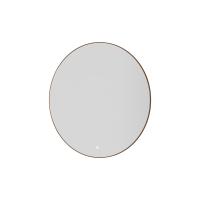Зеркало Armadi Art Modern 80x80 545-80-BRB brushed bronze с подсветкой, сенсором и антизапотевателем