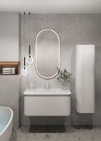 Тумба под раковину Armadi Art Ovale 781-100-W 100 см белый