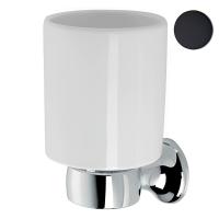 Стакан для зубных щеток Webert Opera OA500301560 черный матовый