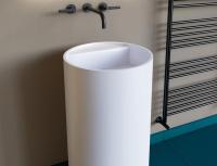 Раковина напольная Salini Armonia Top 01 130114GF 45 см окрашивание по RAL Classic глянцевая