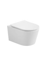 Унитаз подвесной Sapbox Lumara SB1124C1-MW Rimless белый матовый