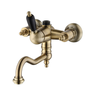 Смеситель для ванны Caprigo Adria-Uno Black Edition 02B-519-vot бронза