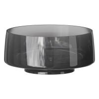 Накладная раковина Boheme Glow 810-G-GR transparent grey полиэфирная