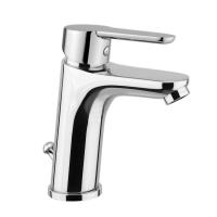 Смеситель для раковины Webert Sax Evolution SE833102015 хром глянцевый с донным клапаном