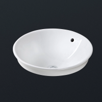 Накладная раковина Caprigo UP-7697 45 см белая