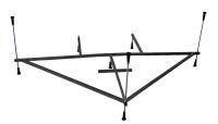 Каркас для ванны Vagnerplast Plejada 150x150 VPK150150P