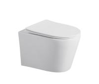 Унитаз подвесной Sapbox Fluso SB7057C1-W Rimless белый матовый