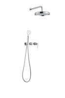 Душевой комплект со смесителем Boheme Eterna 174-CR хром встраиваемый
