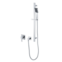 Душевой комплект со смесителем Caprigo Diamante 50-115-crm хром