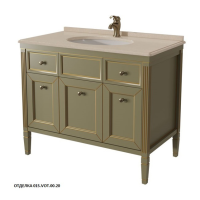 Тумба под раковину Caprigo Albion 10321 100 см напольная (эмаль)