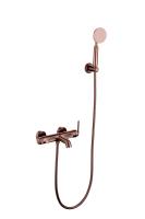 Смеситель для ванны Boheme Eterna 173-BRB брашированная бронза с душевым гарнитуром
