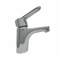 Смеситель для раковины Webert Sax Evolution SE830102015 хром глянцевый с донным клапаном