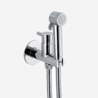 Смеситель гигиенический Webert Elio EL870303015PVC хром глянцевый с внутренней частью