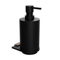 Дозатор для мыла Bemeta Galla 108109010 черный с розовым золотом